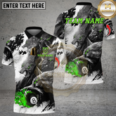 Maxcorners Wolf Billiards 8 Ball Multicolor Customized Name, Team Name 3D Shirt