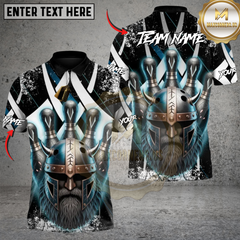 Maxcorners Bowling Viking Pin Crusher Multicolor Customized Name, Team Name 3D Shirts