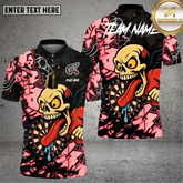 Maxcorners Darts Skull Shirt Street Art Design Multioptions Personalized Name, Team Name Unisex 3D Shirt (4 Colors)