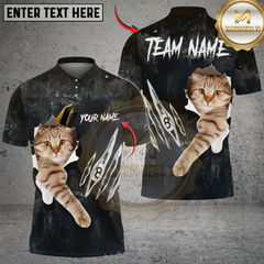 Maxcorners Billiards Ball 8 Cat Mew Personalized Shirt (2 Colors)
