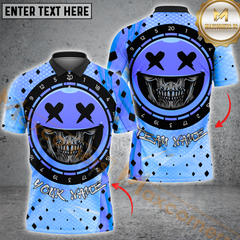 Maxcorners Darts Smile Rebellion Multicolor Options Personalized Name, Team Name 3D Shirt