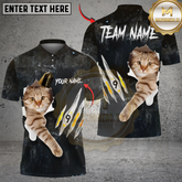 Maxcorners Billiards Ball 9 Cat Mew Personalized Shirt (2 Colors)