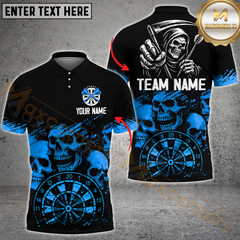 Maxcorners Reaper Darts Team Jersey Multicolor Customized Name, Team Name 3D Shirts