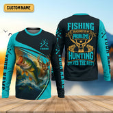 Maxcorners Fishing Solves Most Of My Problems Fishing UPF Shirts, Fishing Gifts For Men, Fishing And Hunting SPF Shirt