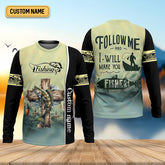 Maxcorners And I Will Make You Fishers Of Men Christian Fishing SPF Shirt For Men, Gift For Fisherman