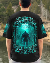 Maxcorners And Into The Forest I Go Bigfoot All Over Print LM1601