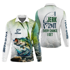 Maxcorners I Jerk It Every Chance I Get, Fishing UPF Shirts, Funny Fishing Shirt, Fishing Shirts For Men