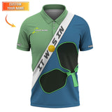 Maxcorners Custom Name Pickleball Shirt, “IT WAS IN” Funny Pickleball Shirts For Men's, Gift For Pickleball Players LM0509