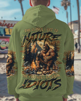 Maxcorners The Closer I Get To Nature Bigfoot All Over Print LM2101