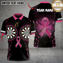 Maxcorners Strong In Pink Darts Personalized Name 3D Unisex Shirt