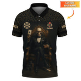 Maxcorners Custom Poker Shirt, ACE Shirt, Grim Reaper Poker Shirts For Men, Casino Shirt, Gift for Poker PlayersLM1009