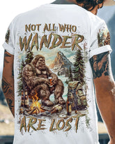 Maxcorners Not All Who Wander Are Lost Bigfoot All Over Print LM2101