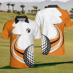 Maxcorners Menβs Golf Polo Shirt, Mens Goft Gift, Gift For Golf Lovers