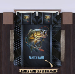 Maxcorners Cool Personalized Fishing Bedding Set