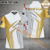 Maxcorners Golf Into The New World Multicolor Option Customized Name, Team Name 3D Polo Shirt