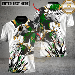 Maxcorners Bowling Eagle Strike Multicolor Customized Name, Team Name 3D Shirts