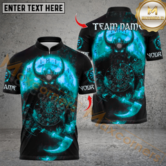 Maxcorners Darts Viking Fire Multioptions Personalized Name, Team Name Unisex 3D Shirts