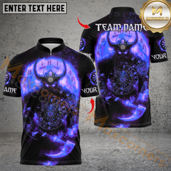 Maxcorners Darts Viking Fire Multioptions Personalized Name, Team Name Unisex 3D Shirts