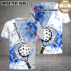 Maxcorners Pickleball Classic Style Multicolor Customized Name, Team Name 3D Shirts
