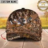 Maxcorners Hunting 3D Camo Pattern Personalized Hat Printed | Brown