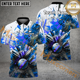 Maxcorners World End Bowling Jersey Multicolor Option Customized Name, Team Name 3D Polo Shirt