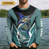 Maxcorners Every Cast Tells A Story Mens Fishing Shirts Long Sleeve, SPF Shirt For Men, Fishing Shirts For Men
