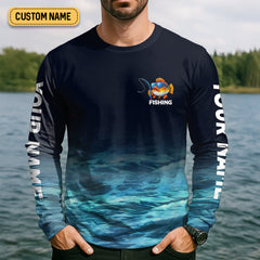 Maxcorners Fishing Rods Are Like Potato Chips Funny Fishing Shirt, SPF Shirt For Men, Gift For Fisherman