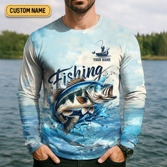Maxcorners I Go Fishing Because I Like It Not Because I'm Good At It SPF Shirt, Gift For Fisherman, Fishing Shirts For Men