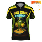Maxcorners Big Dink Energy Shirt, Funny Pickleball Shirt, Custom Pickleball Shirt LM0509