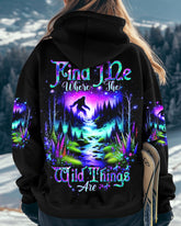 Maxcorners Find Me Where The Wild Things Are Bigfoot All Over Print LM2101