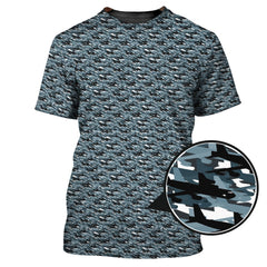 Maxcorners Camo Pattern Golf Shirt, Crazy Golf Shirt For Golfer, Golf Shirts For Men