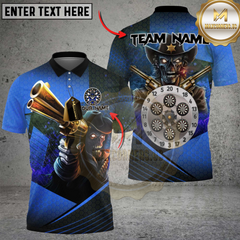 Maxcorners Darts Outlaw Gunslinger Multicolor Customized Name, Team Name 3D Shirts