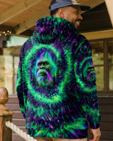 Maxcorners Bigfoot Aurora Swirl All Over Print LM1601