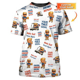Maxcorners Make Golf Great Again Trump Golf Shirt – Funny Custom Sports Tee, Gift for Golfers LM0509