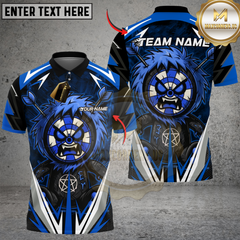 Maxcorners Darts Monster Paint Multicolor Customized Name, Team Name 3D Shirts