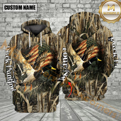 Maxcorners Custom Name America Duck Hunting All Over Print
Best Gift For Hunter