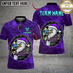 Maxcorners Darts Christmas Eagle Dartboard Multicolor Customized Name, Team Name 3D Shirts