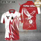 Maxcorners Bowling Eagle League Uniform Multicolor Customized Name, Team Name 3D Shirts