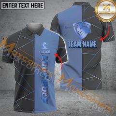 Maxcorners Golf Lover Multicolor Option Customized Name, Team Name 3D Polo Shirt