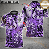 Maxcorners Darts Electric Theatrical Multicolor Options Personalized Name, Team Name 3D Shirt