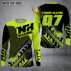 Maxcorners Chopper Style Personalized Name 3D Shirt