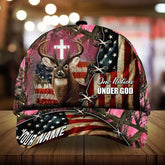 Maxcorners Premium Printed Deer Hunting Personalized 3D Hat