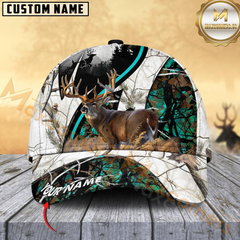 Maxcorners Camo Deer Hunting Cap Multicolor Personalized 3D Cap