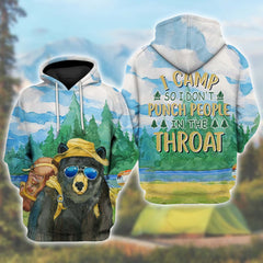 Maxcorners Camping 3D All Over Printed Shirt VTHD48