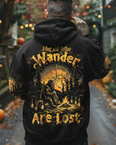Maxcorners Not All Who Wander Are Lost Bigfoot Compass All Over Print LM2101