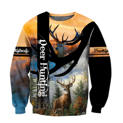 Max Corner Huntaholic 4 Deer Hunting 3D All Over Printed Shirts Gift For Hunter