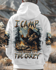 Maxcorners I Camp To Burn Off The Crazy Bigfoot All Over Print LM2101