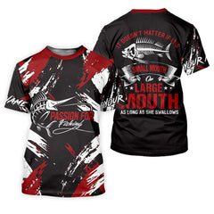 Maxcorners Passion for Fishing Shirts, SPF Long Sleeve Shirts, Fishing Shirts For Men