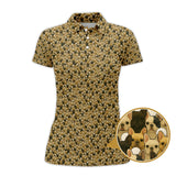 Maxcorners French Bulldog Golf Shirt, Funny Dog Golf Shirt For Men, Pattern Golf Shirt For Golfers