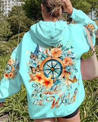 Maxcorners Wander In The Wild Compass All Over Print LM2101